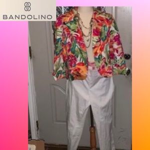 Bandolino Floral Stretch Pantsuit!
